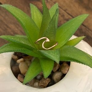PURA VIDA WAVE RING | ROSE GOLD